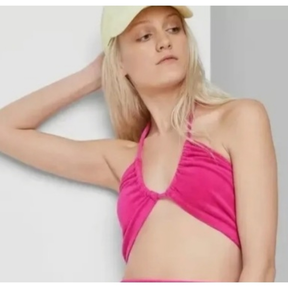 Wild Fable Pink Halter Top